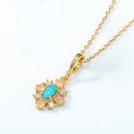 Vintage Turquoise Jewelry In Gold - Minerva Jewelry