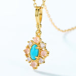 Vintage Turquoise Jewelry In Gold - Minerva Jewelry