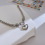 Heart Charm Bracelet - Minerva Jewelry