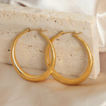 Large Hoops - Minerva Jewelry